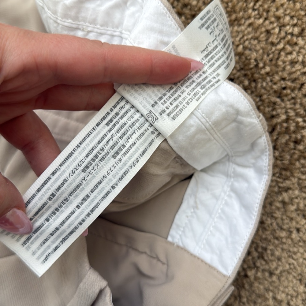 Abercrombie & Fitch Women's Cream Trousers - Picture 8 of 14